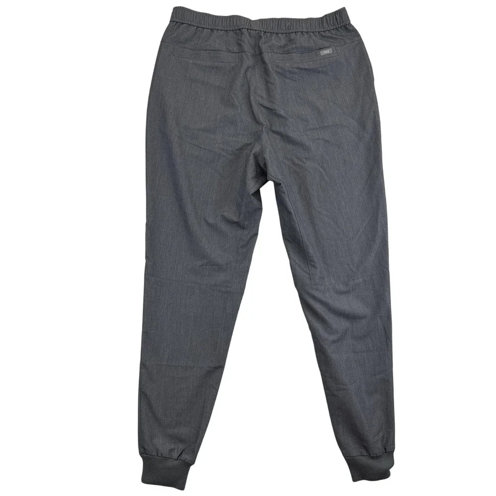 Figs Technical Collection Pants Mens XL/T Gray Jogger‎ Scrub Stretch Drawstring